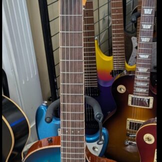 Ortega Tour Player Series RTPDLX-FMA Thinline Crossover Electric Nylon String Guitar