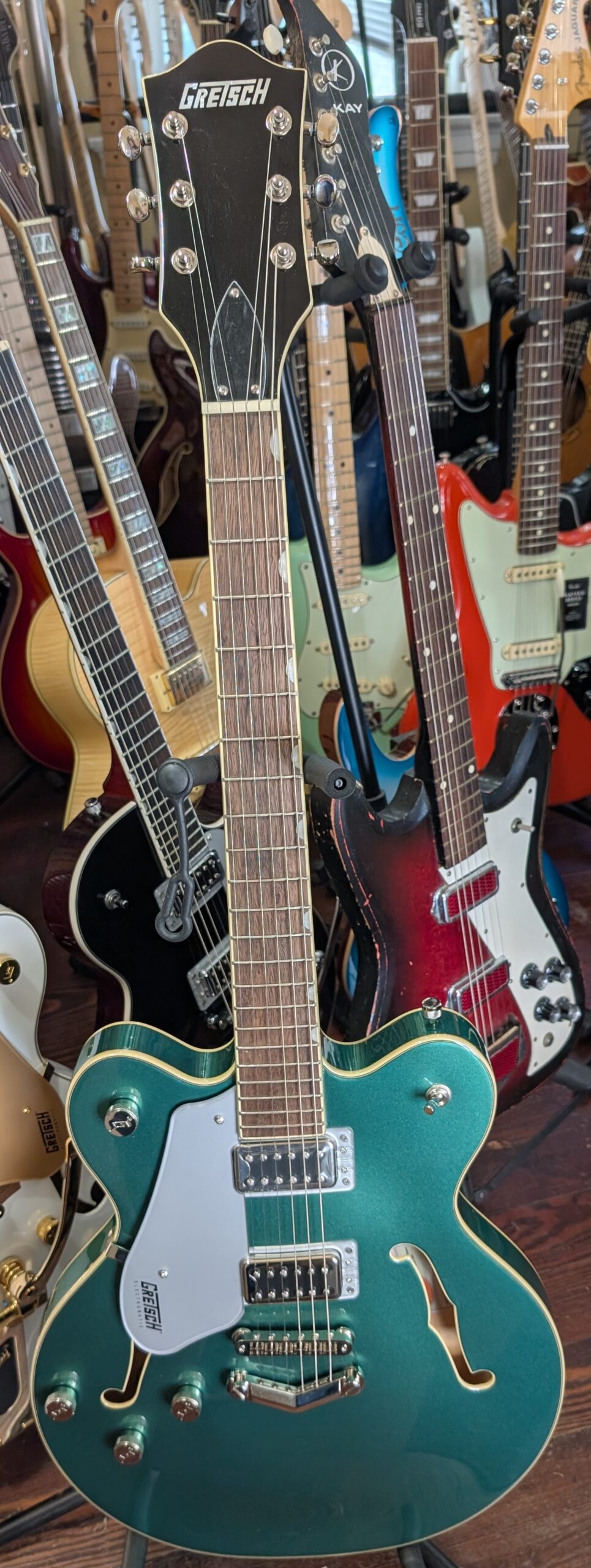 Gretsch G5622 Electromatic Center Block Double-Cut Left-handed - Georgia Green