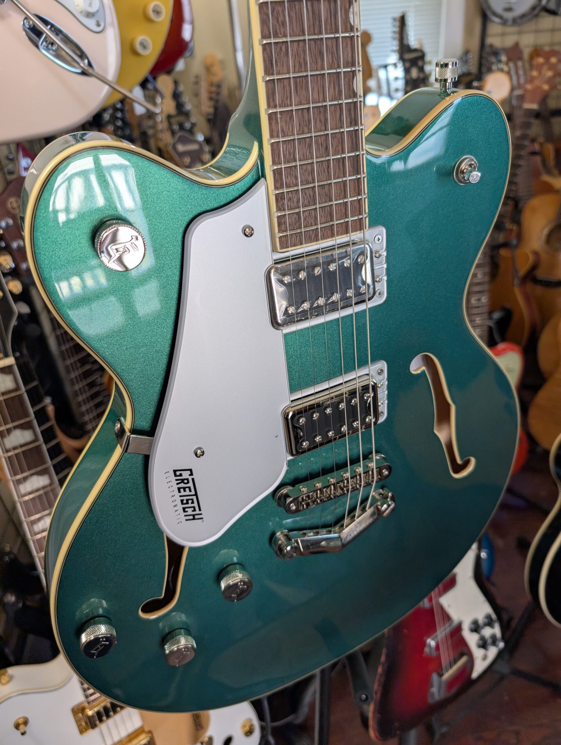 Gretsch G5622 Electromatic Center Block Double-Cut Left-handed - Georgia Green - Image 3
