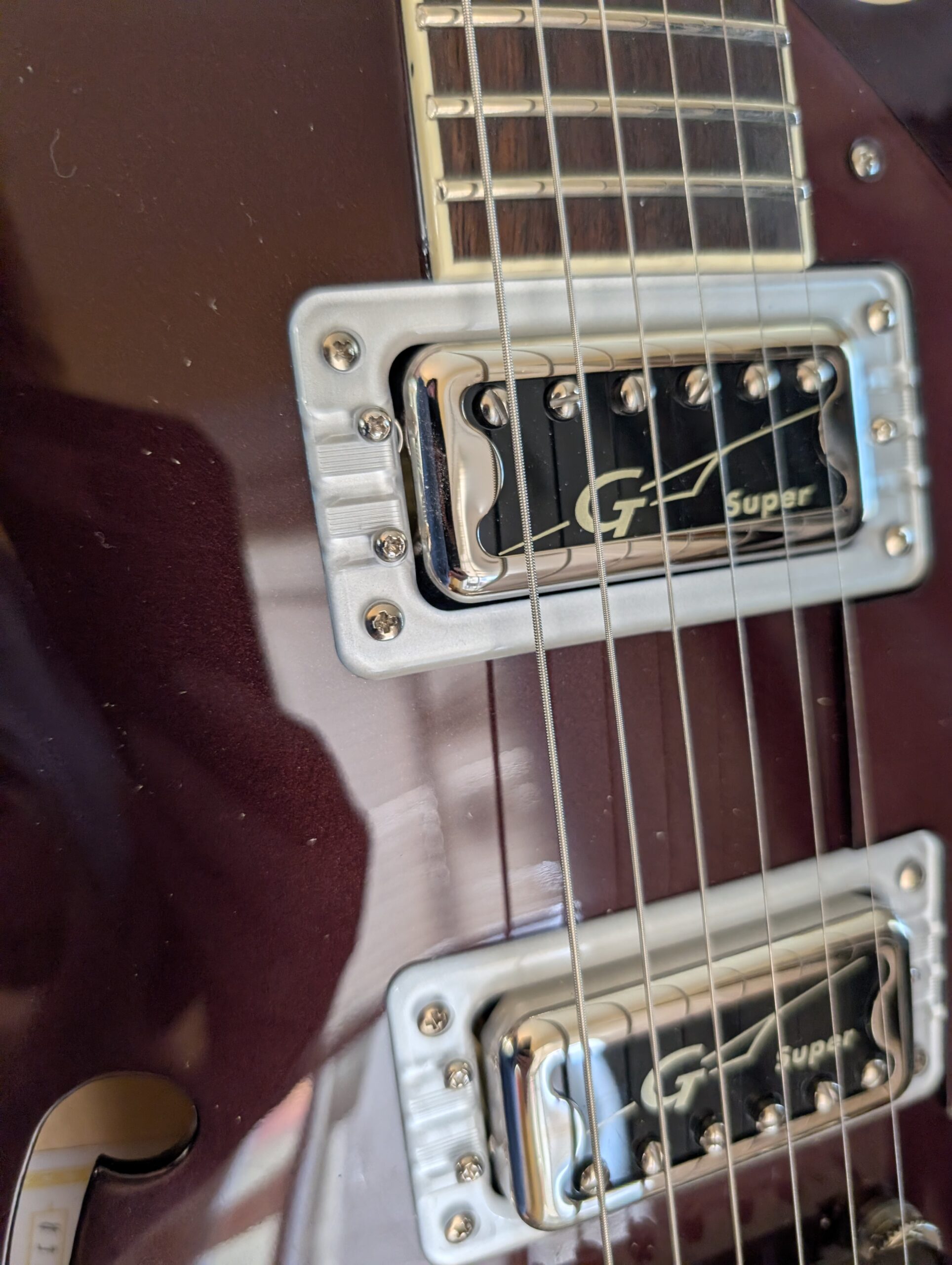 Gretsch G2604T Limited Edition Streamliner Rally II Oxblood/Walnut - Image 4