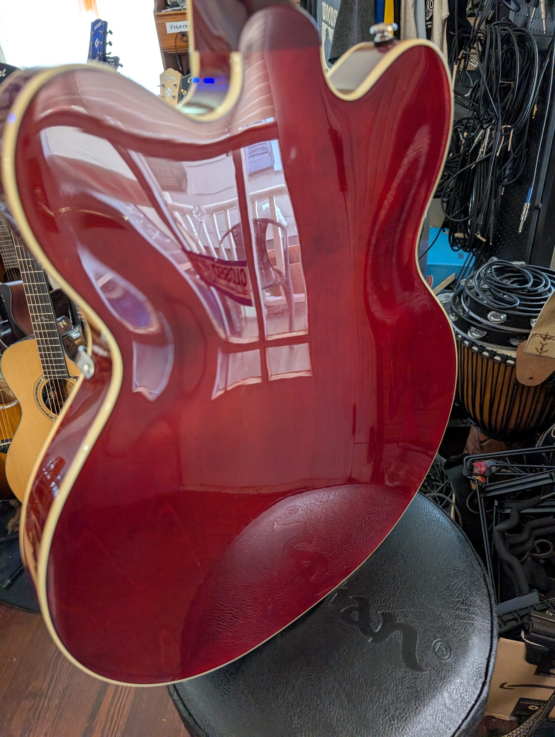 Gretsch G2604T Limited Edition Streamliner Rally II Oxblood/Walnut - Image 5
