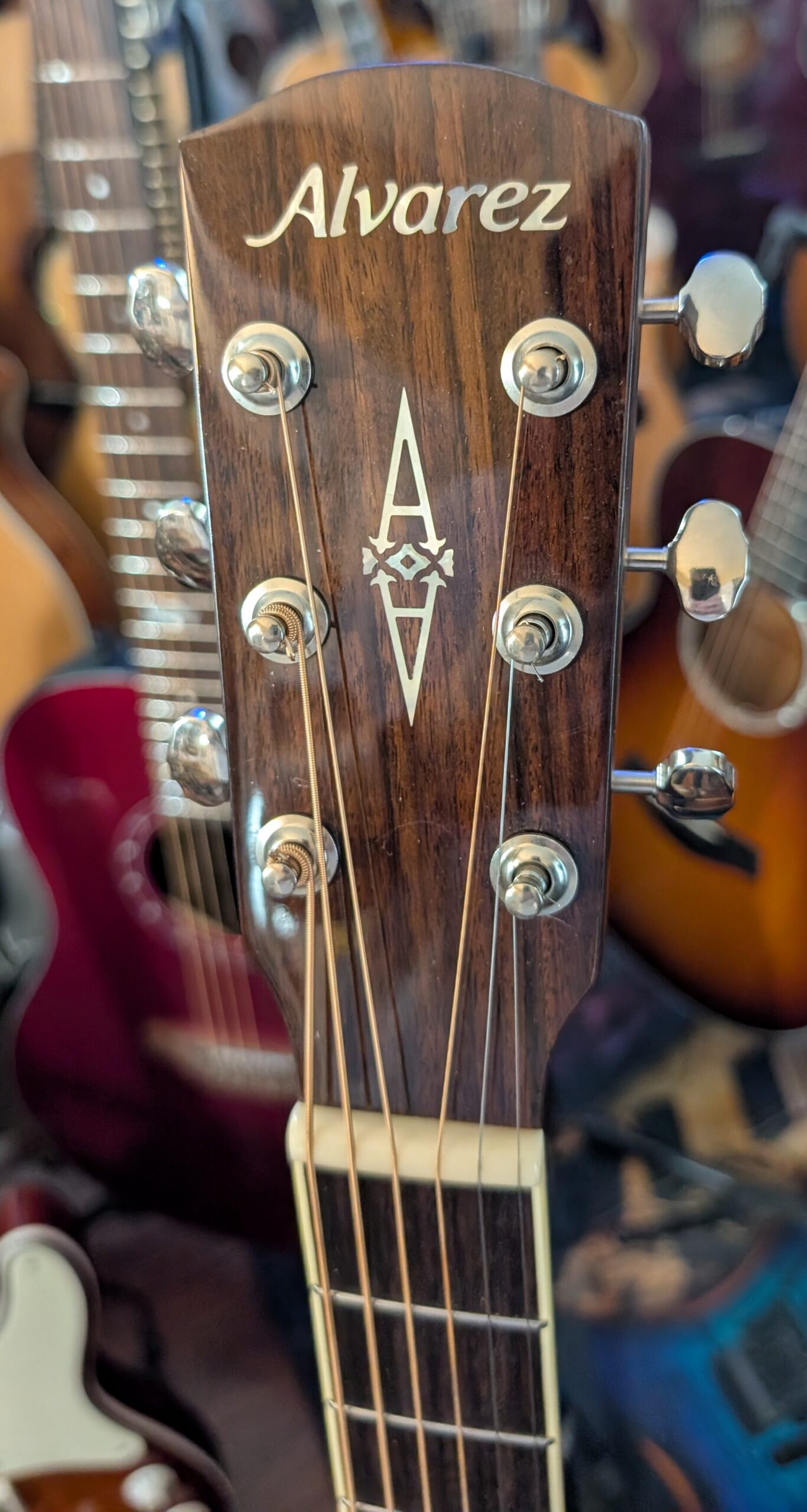 Alvarez Masterworks MD60e Herringbone Acoustic Electric Guitar - Image 2