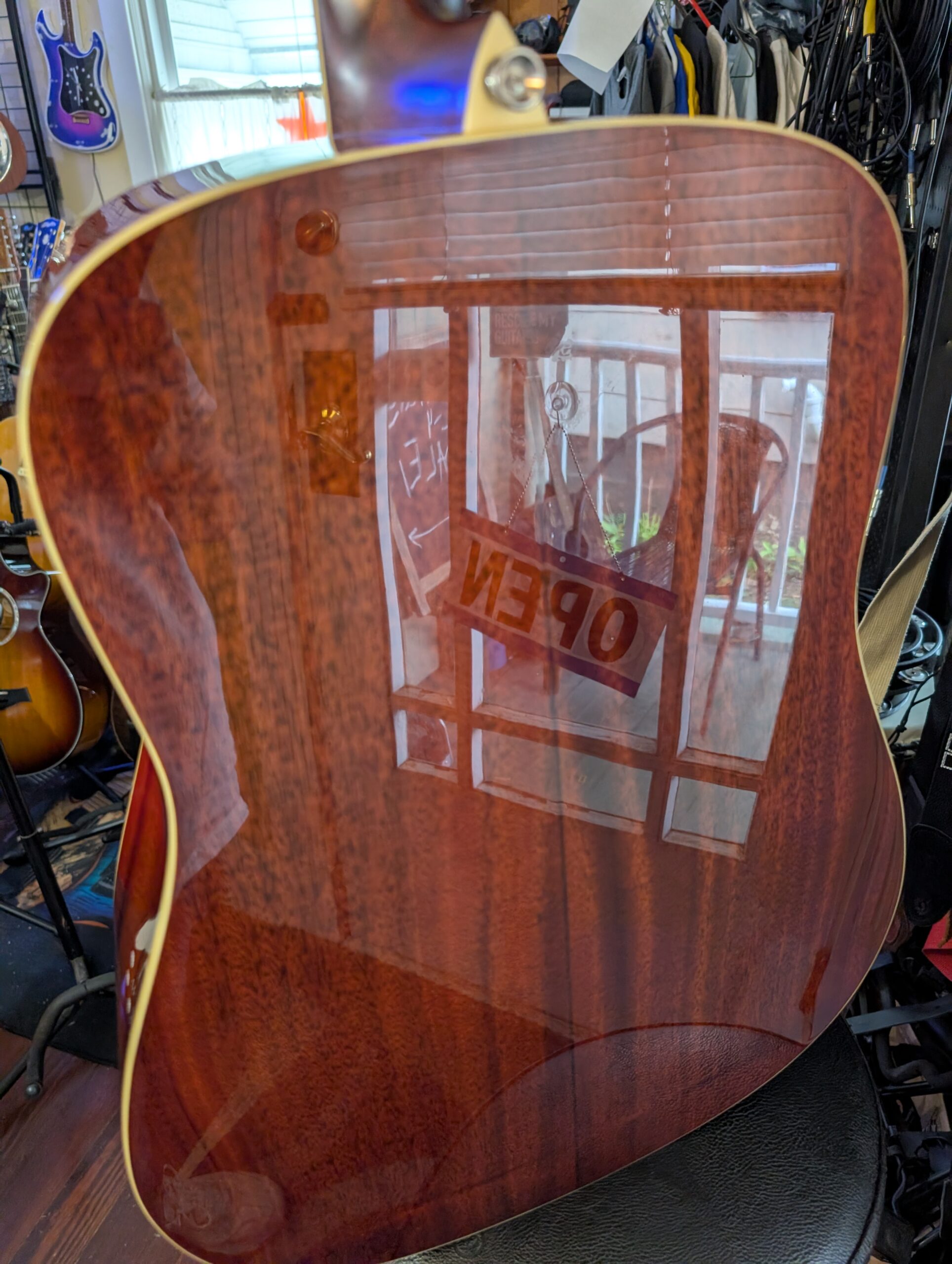 Alvarez Masterworks MD60e Herringbone Acoustic Electric Guitar - Image 5