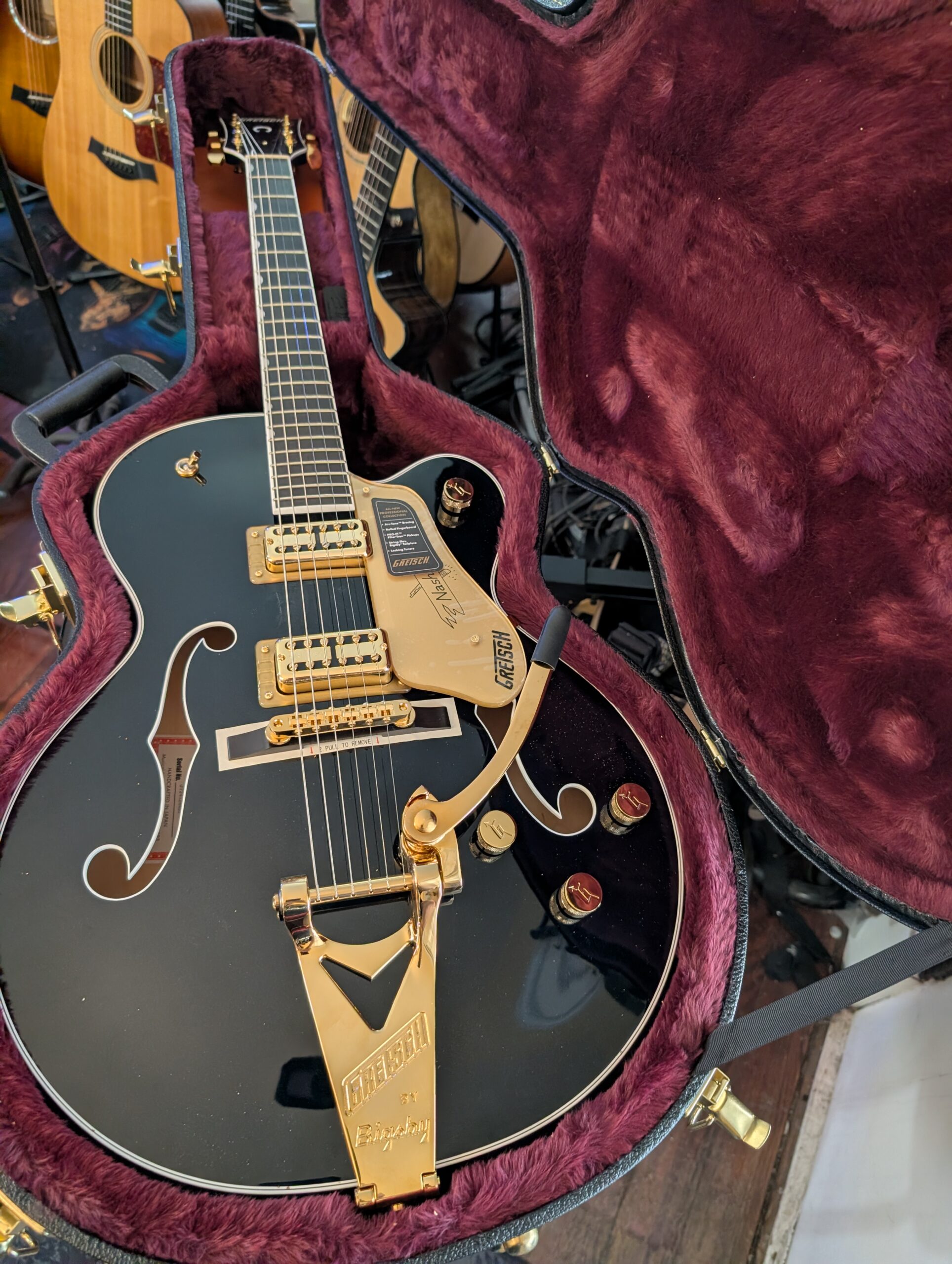 Gretsch Pro Nashville with Bigsby Hollowbody Electric Guitar Midnight Sapphire