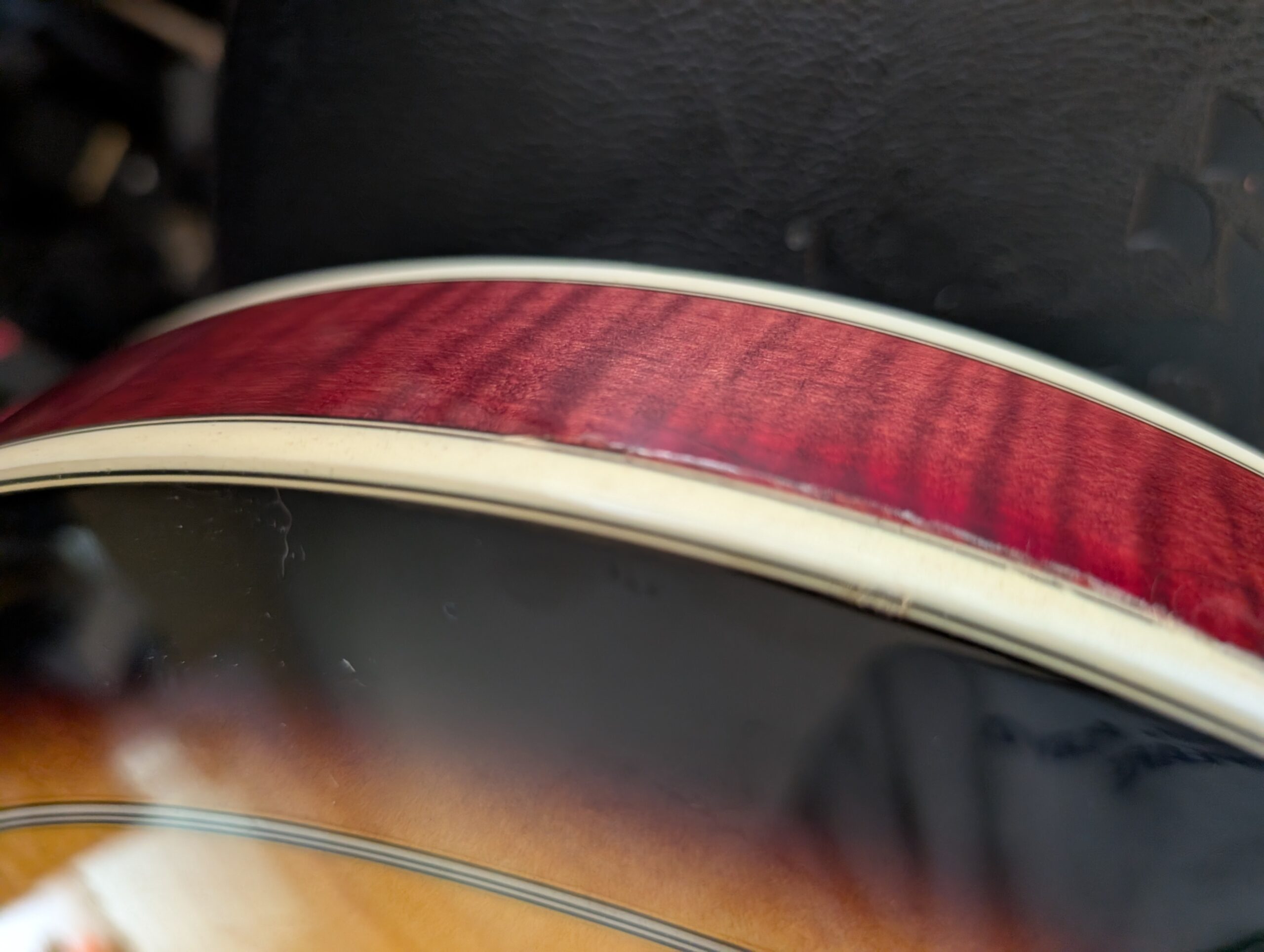 Washburn B16 Five String Banjo Sunburst with Case - Image 9