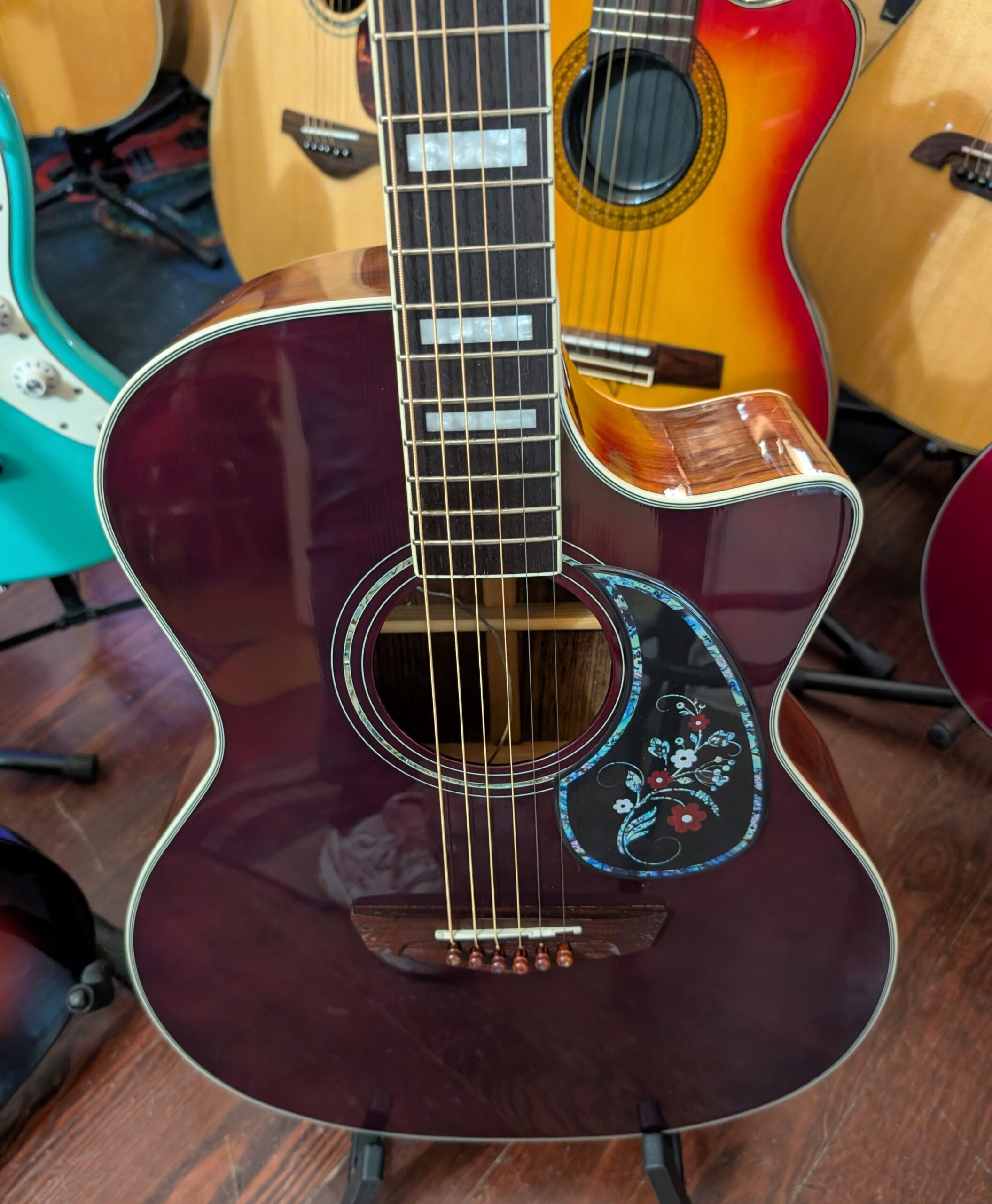 D'Angelico Premier Gramercy Acoustic Electric Concert Guitar - Image 4
