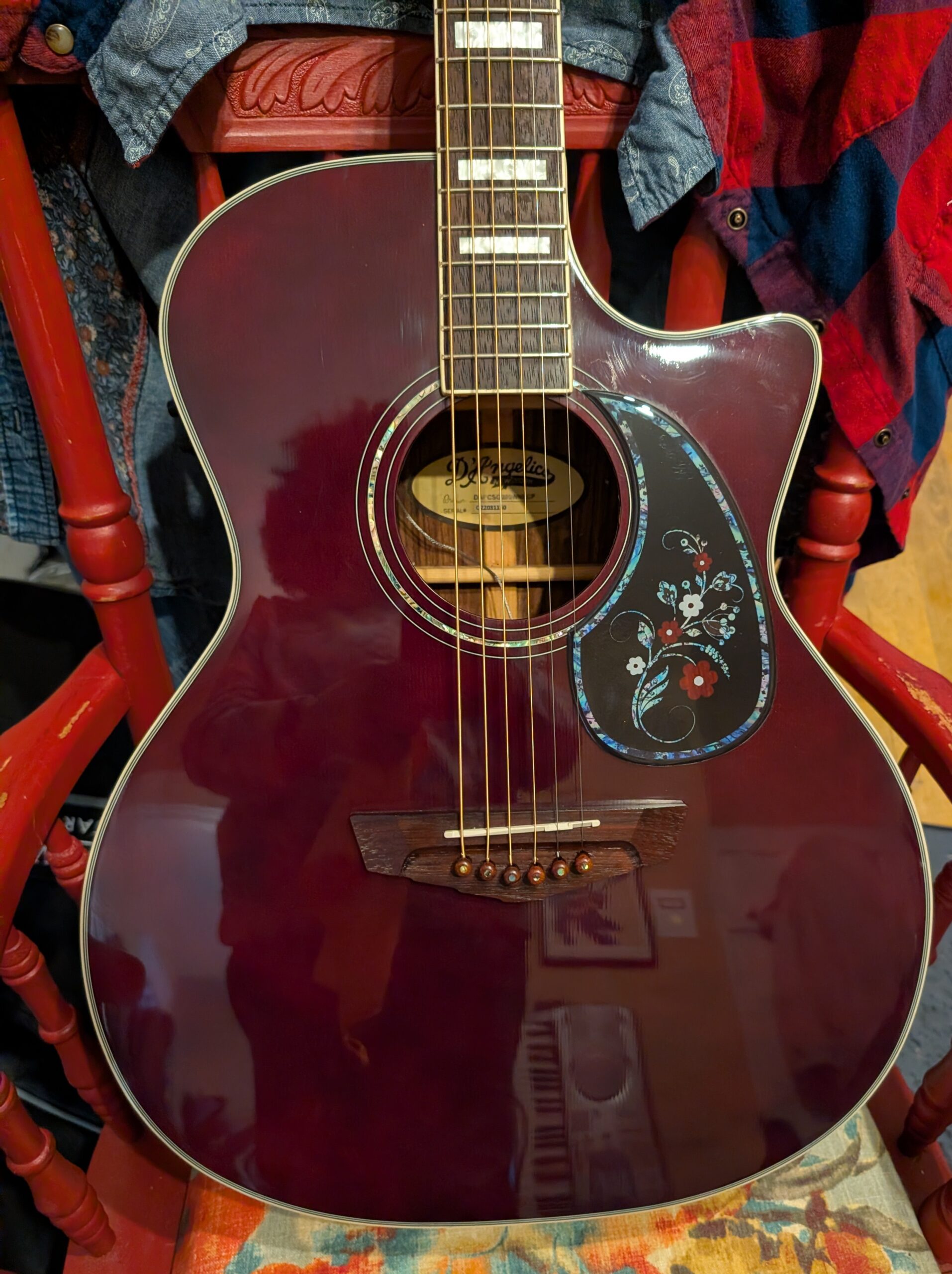 D'Angelico Premier Gramercy Acoustic Electric Concert Guitar - Image 10