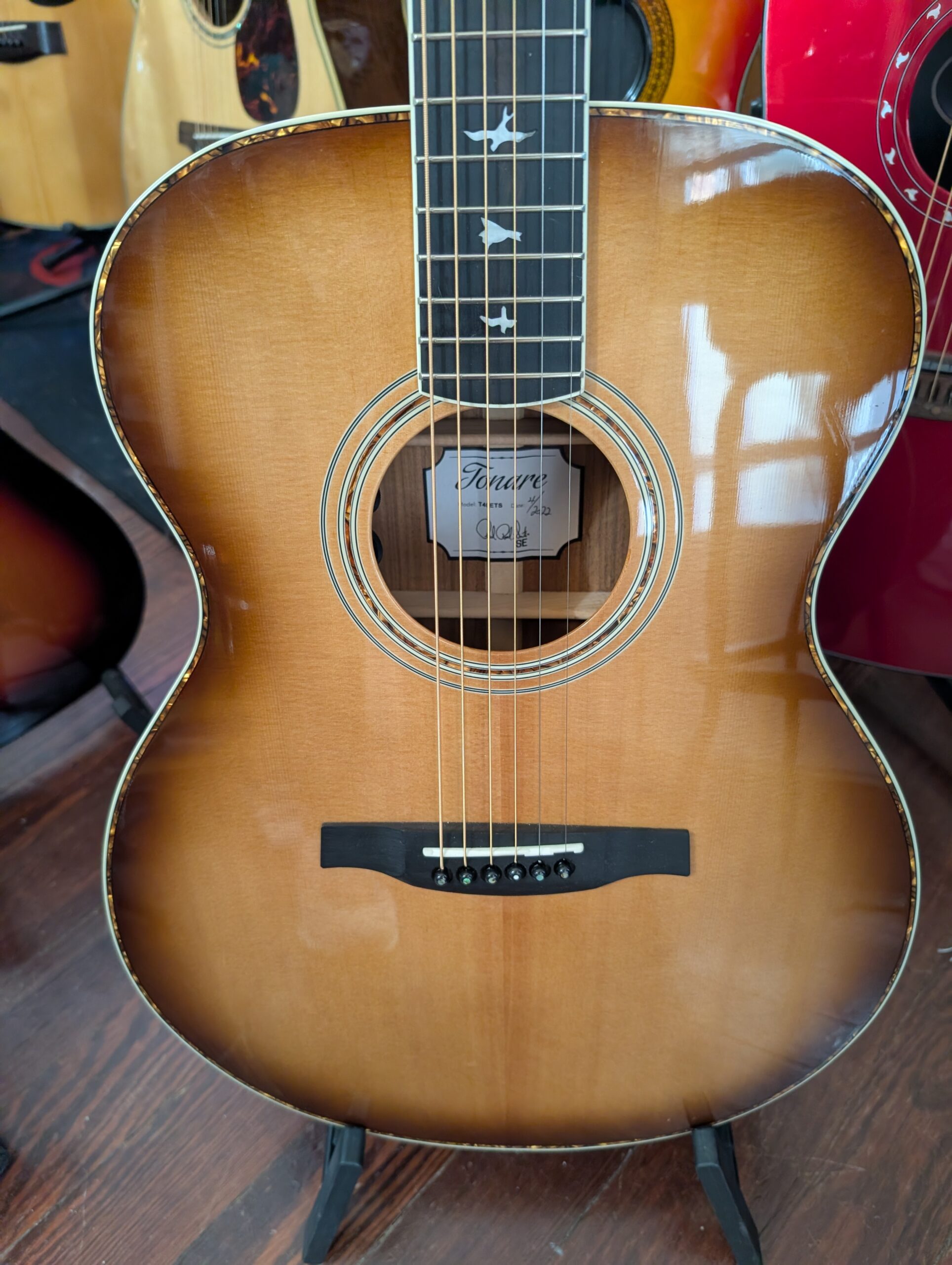 PRS Tonare T40ETS Acoustic Electric Guitar - Image 3