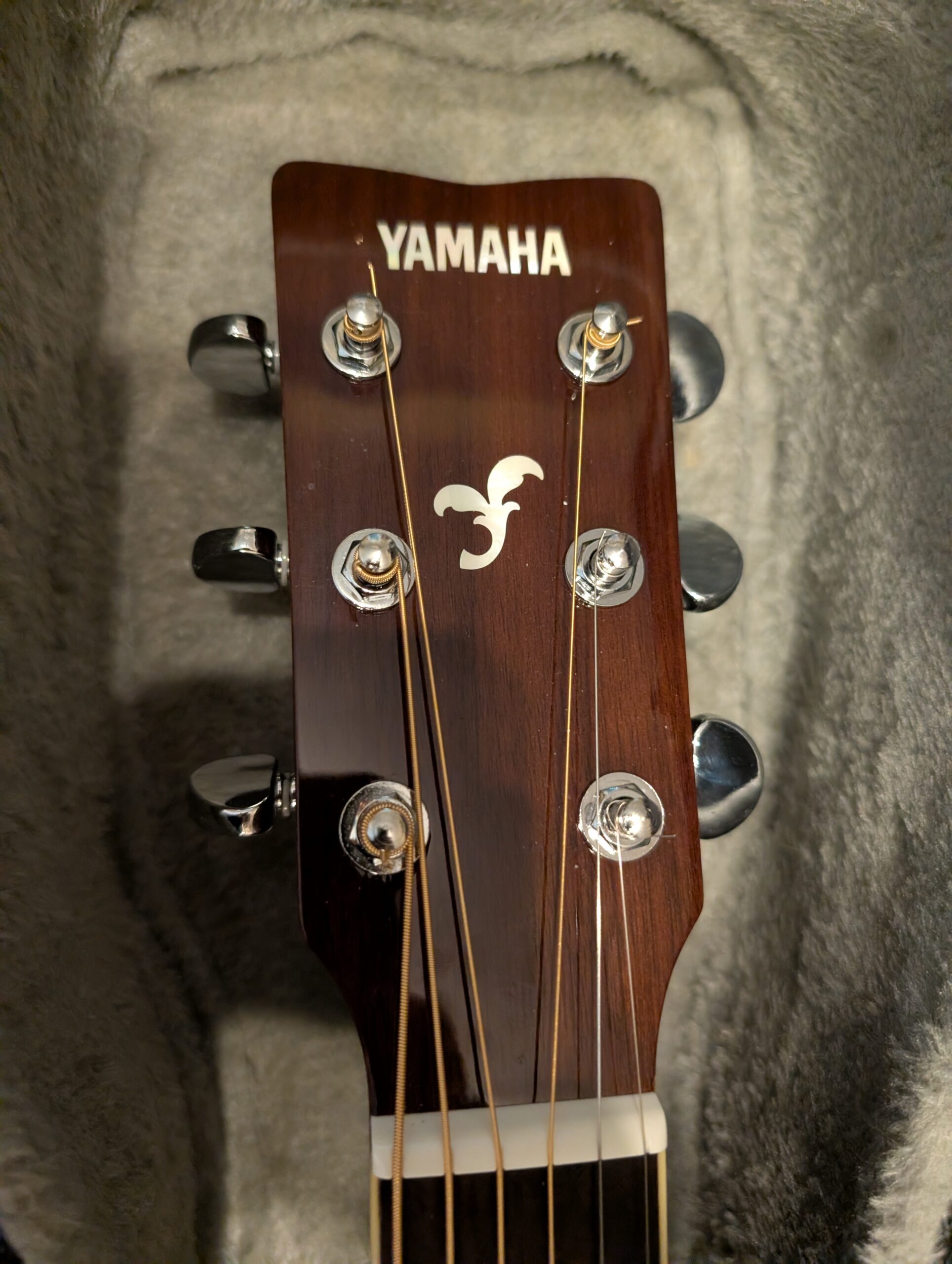 Yamaha FS-TA TransAcoustic Concert Acoustic-electric Guitar - Vintage Tint - Image 4