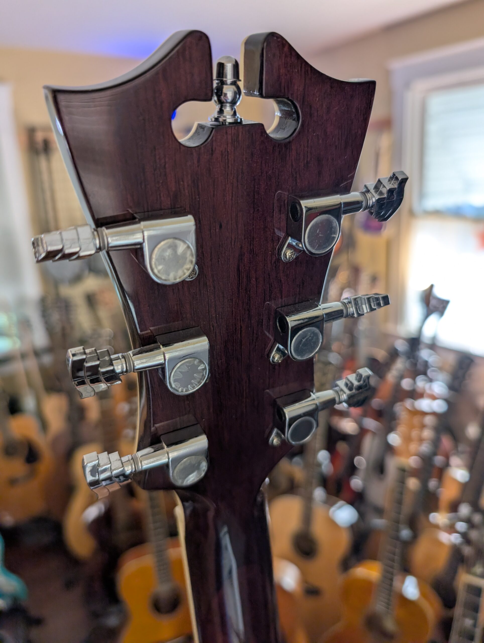 D'Angelico Premier Gramercy CS Acoustic-Electric Guitar-Vintage Sunburst - Image 11