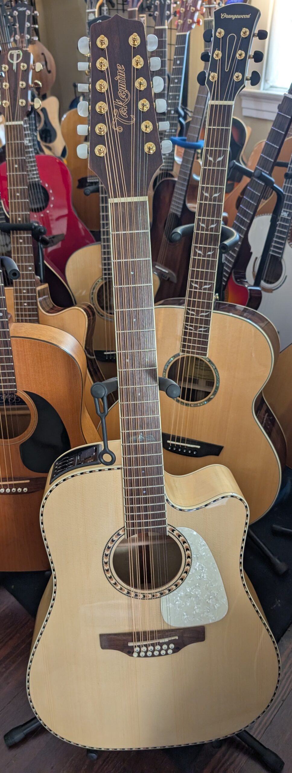 Takamine GD74CE Unison 12-string Acoustic-Electric Guitar