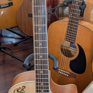 Luna Guitars Henna Paradise Acoustic-electric Guitar - Open Pore Natural