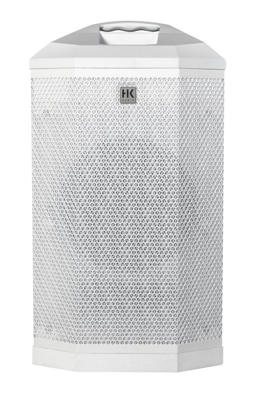 HK HK-POLAR-8 12 Watt 1 x 8" Column PA System-White - Image 11