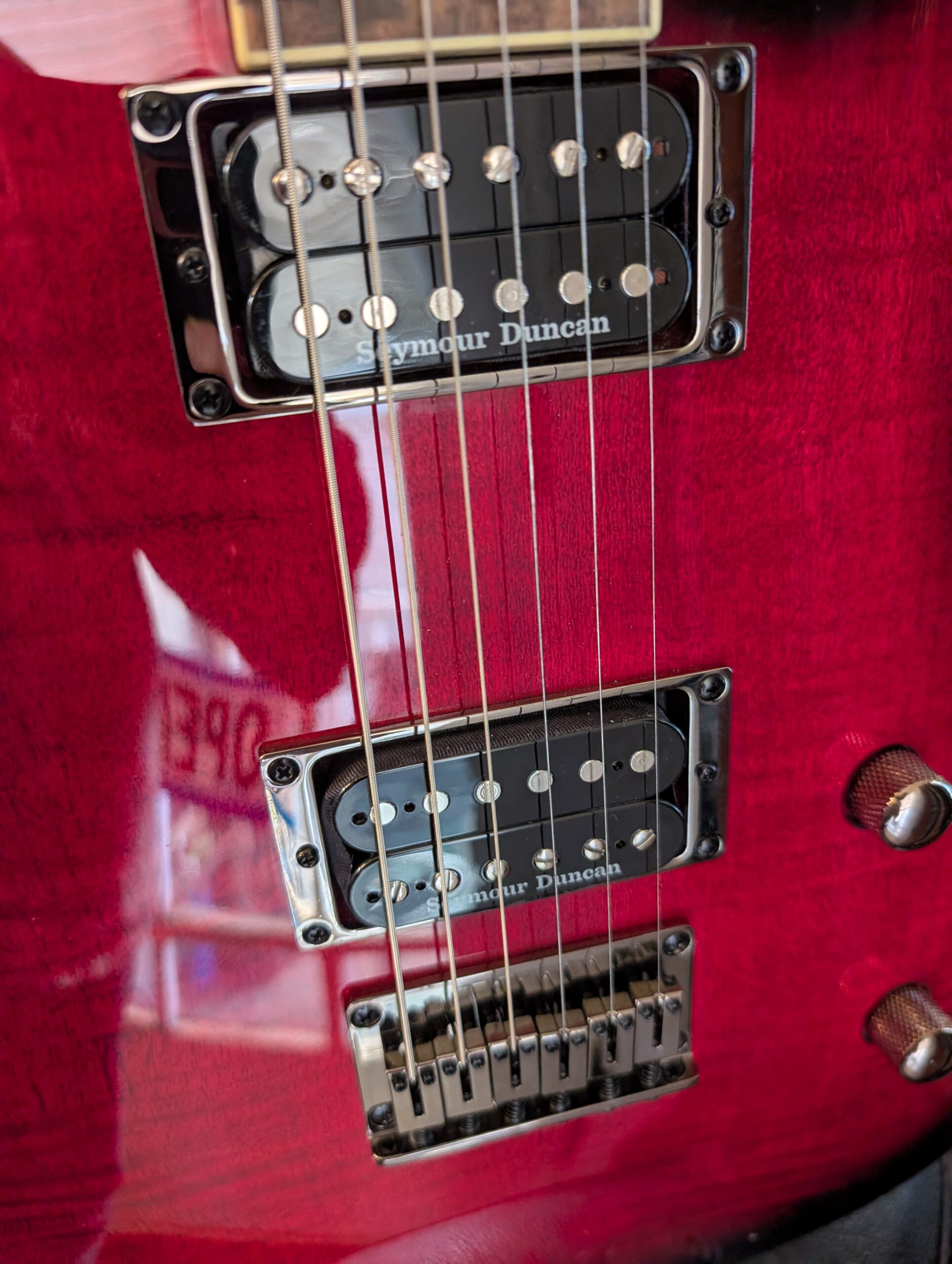 Fender Special Edition Custom Telecaster FMT HH - Black Cherry Burst - Image 4