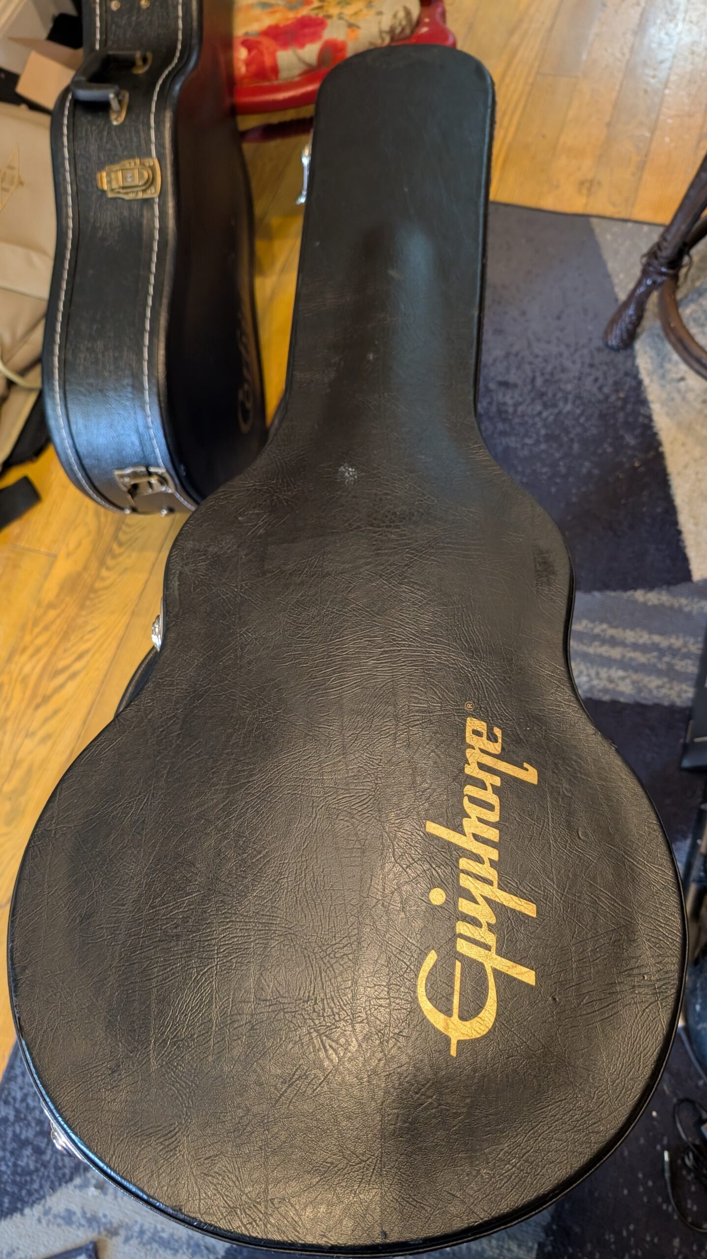 Epiphone Traditional Pro Les Paul Wine Red Color Electric Guitar 2017 - Image 2