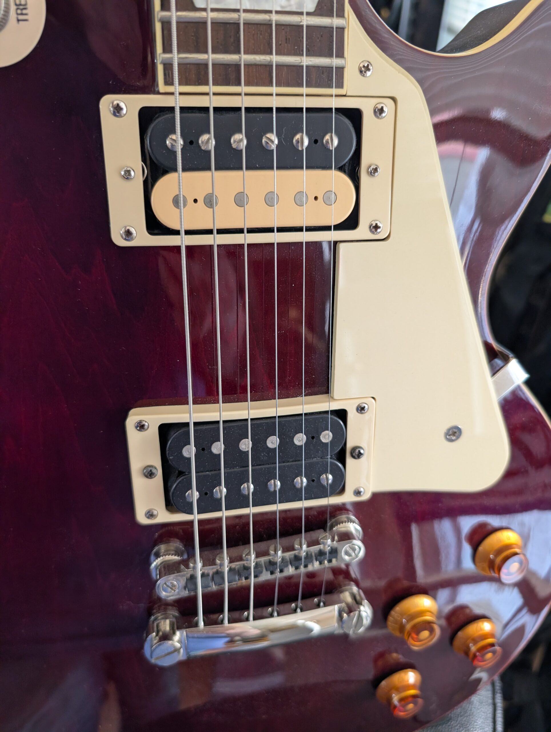 Epiphone Traditional Pro Les Paul Wine Red Color Electric Guitar 2017 - Image 13