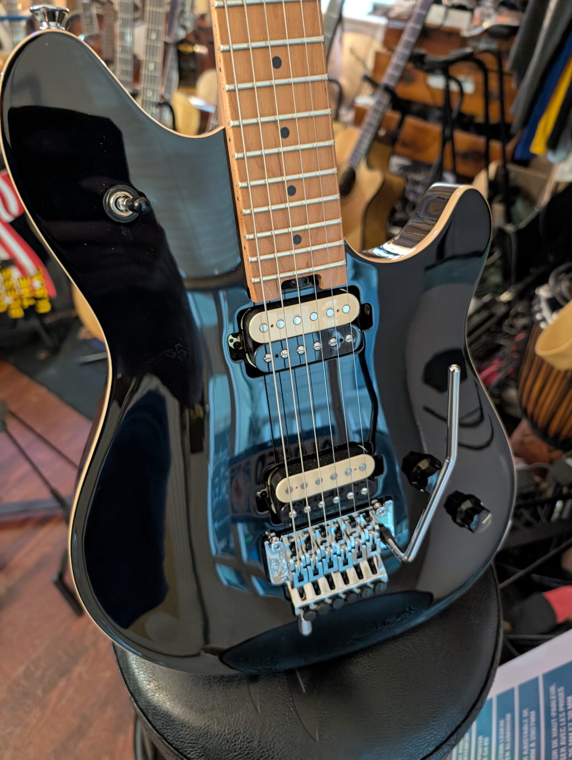 EVH Wolfgang Special Electric Guitar Black Gloss - Image 3