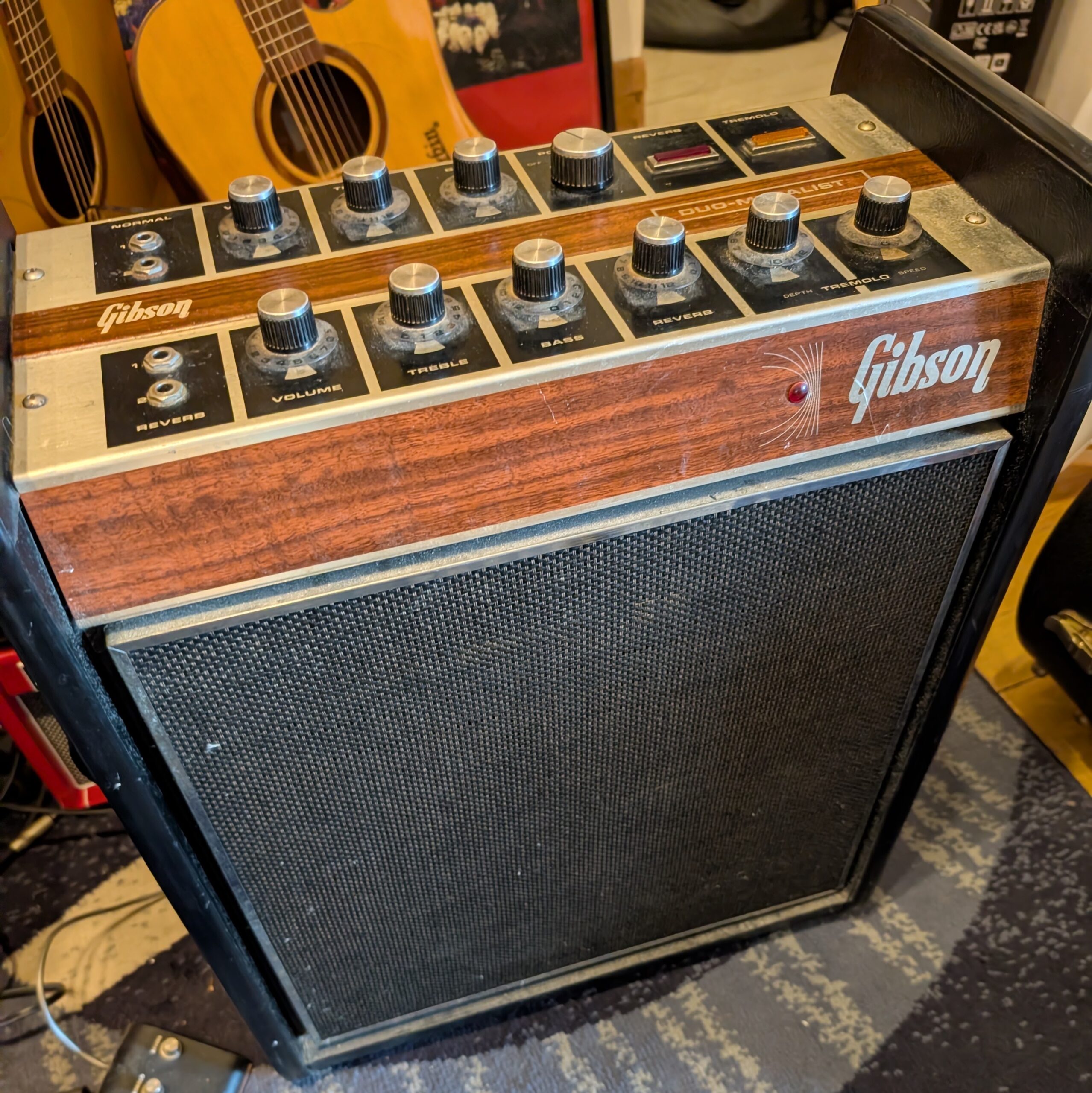 Gibson Duo Medalist 1 x 12 Dual Channel All Tube Amplifier