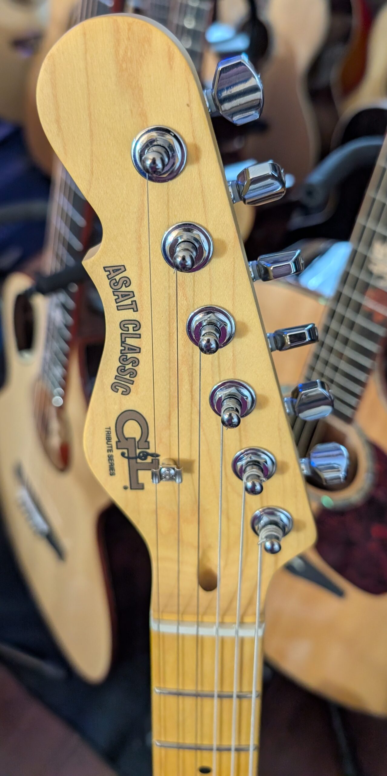 G&L ASAT Bluesboy Left-Handed Electric Guitar - Image 2
