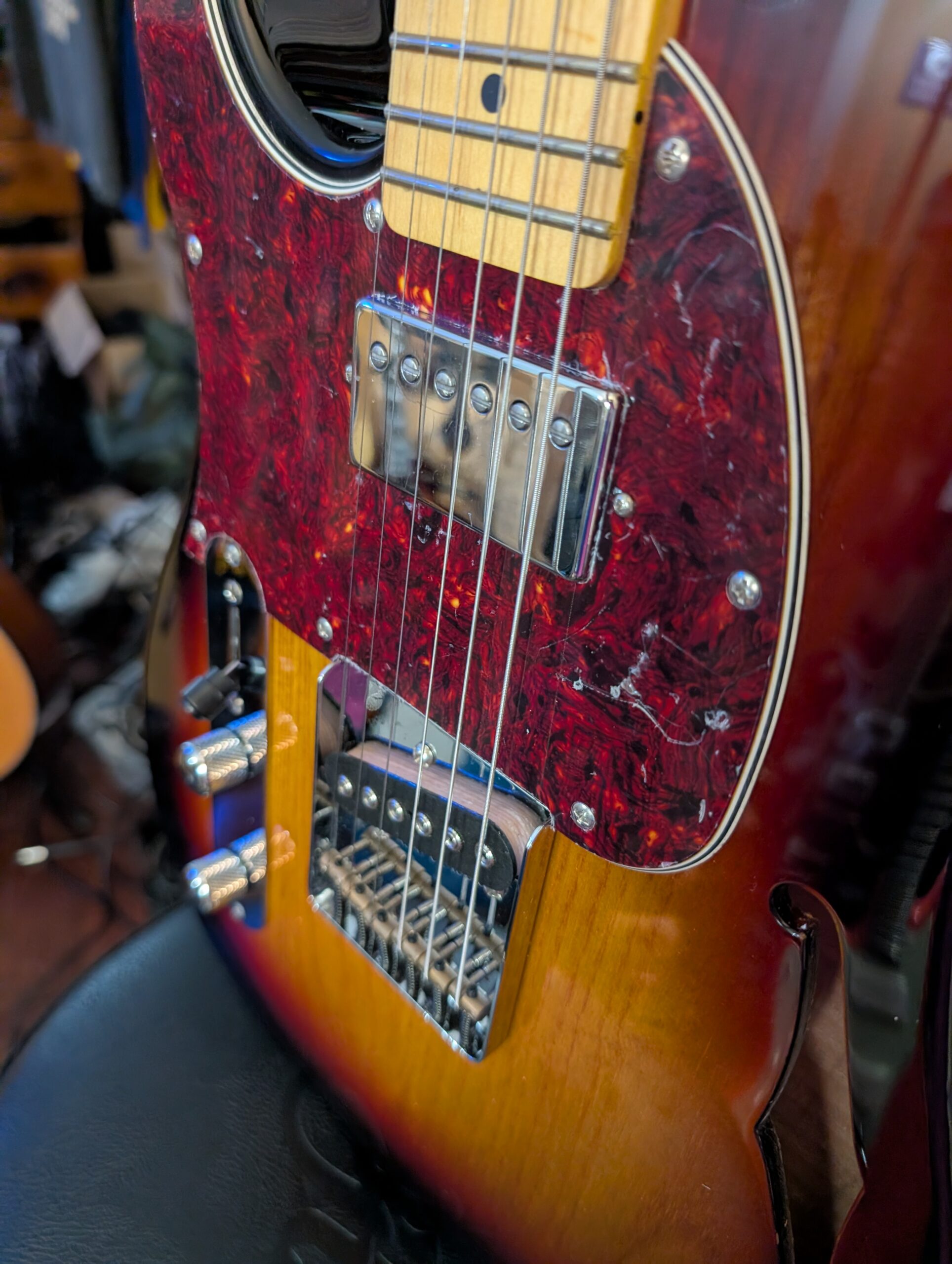 G&L ASAT Bluesboy Left-Handed Electric Guitar - Image 6