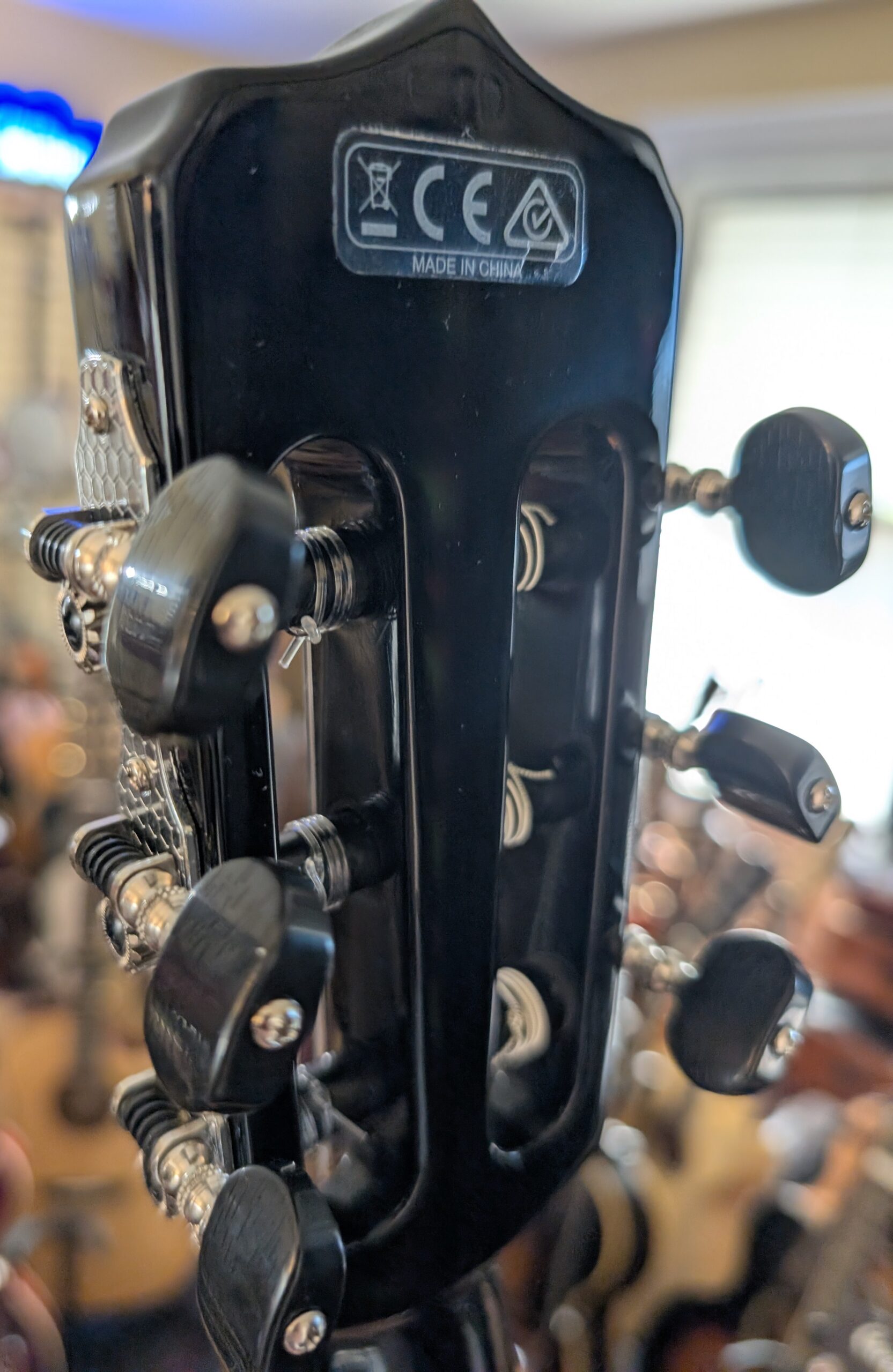 Cordoba Stage Nylon-String Electric Guitar Black Burst - Image 9
