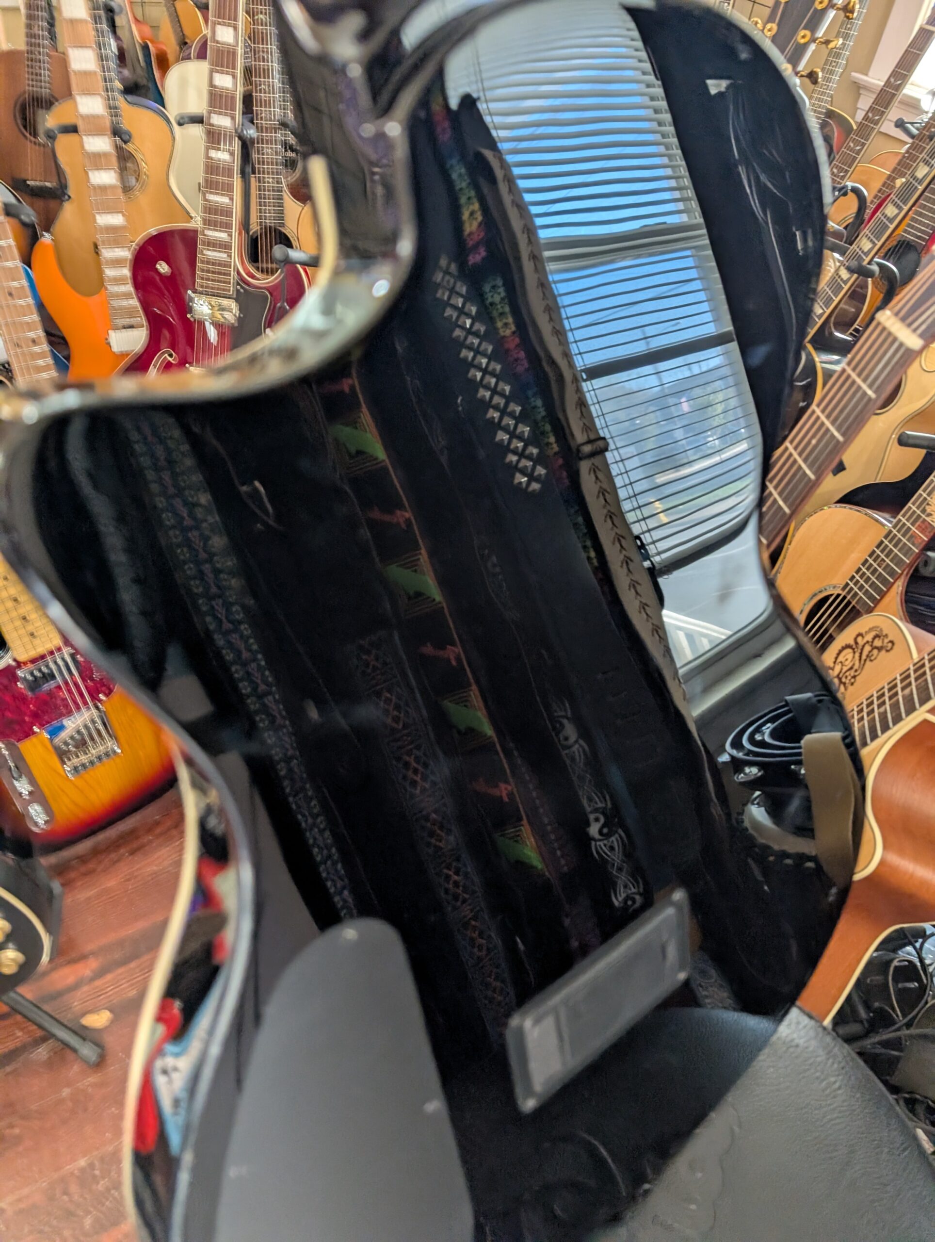 Cordoba Stage Nylon-String Electric Guitar Black Burst - Image 10