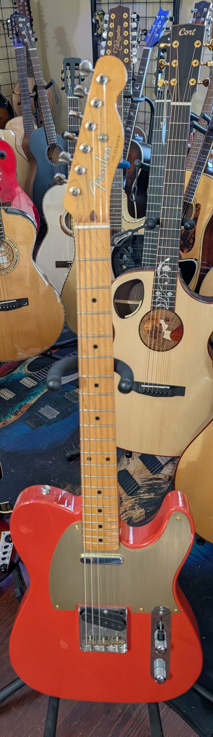 Fender Vintera Telecaster 50's Reissue Maple Neck Electric Guitar 2019