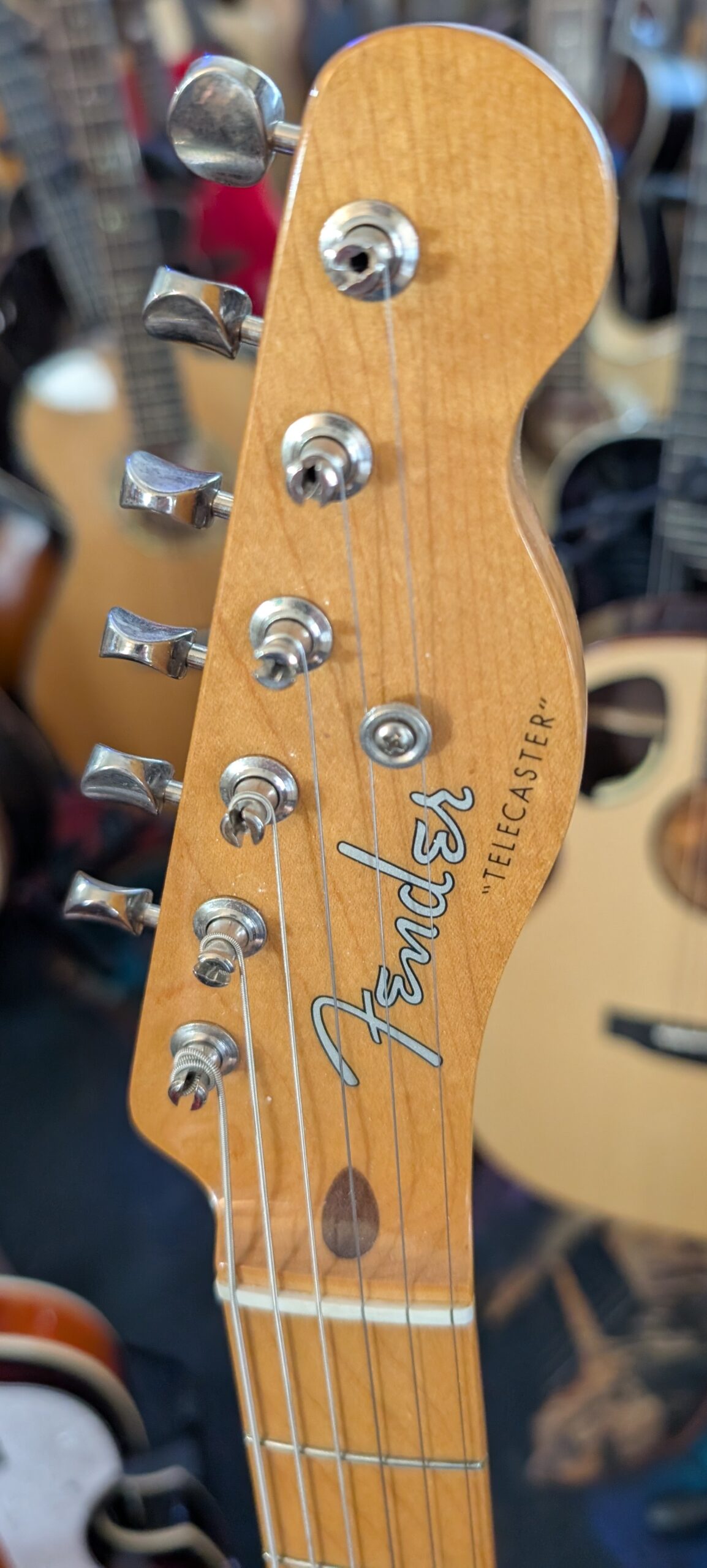 Fender Vintera Telecaster 50's Reissue Maple Neck Electric Guitar 2019 - Image 2