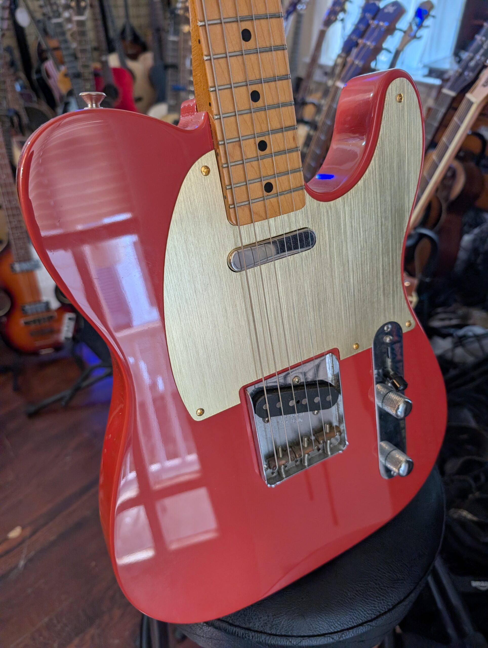 Fender Vintera Telecaster 50's Reissue Maple Neck Electric Guitar 2019 - Image 3