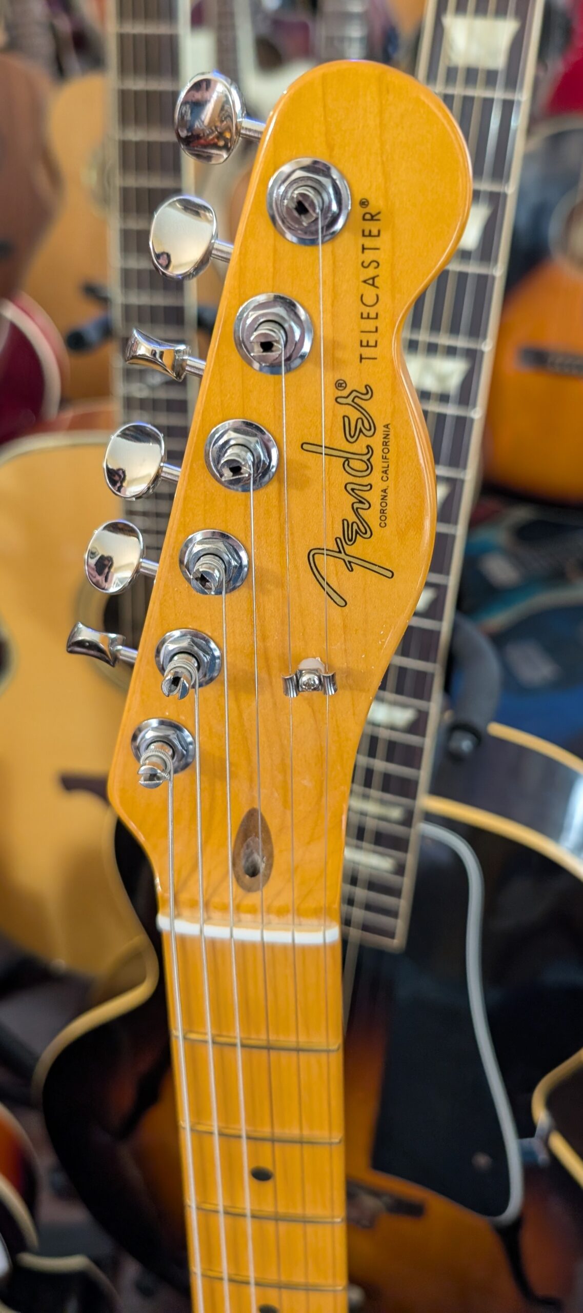 Fender American Professional Classic Hotshot Telecaster Electric Guitar - Faded Lake Placid Blue - Image 2