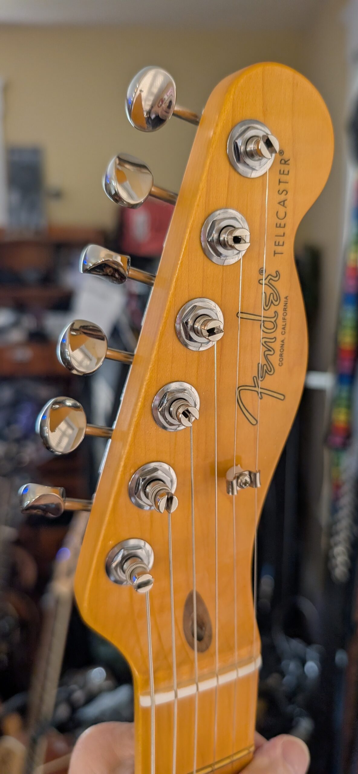 Fender American Professional Classic Hotshot Telecaster Electric Guitar - Faded Lake Placid Blue - Image 7