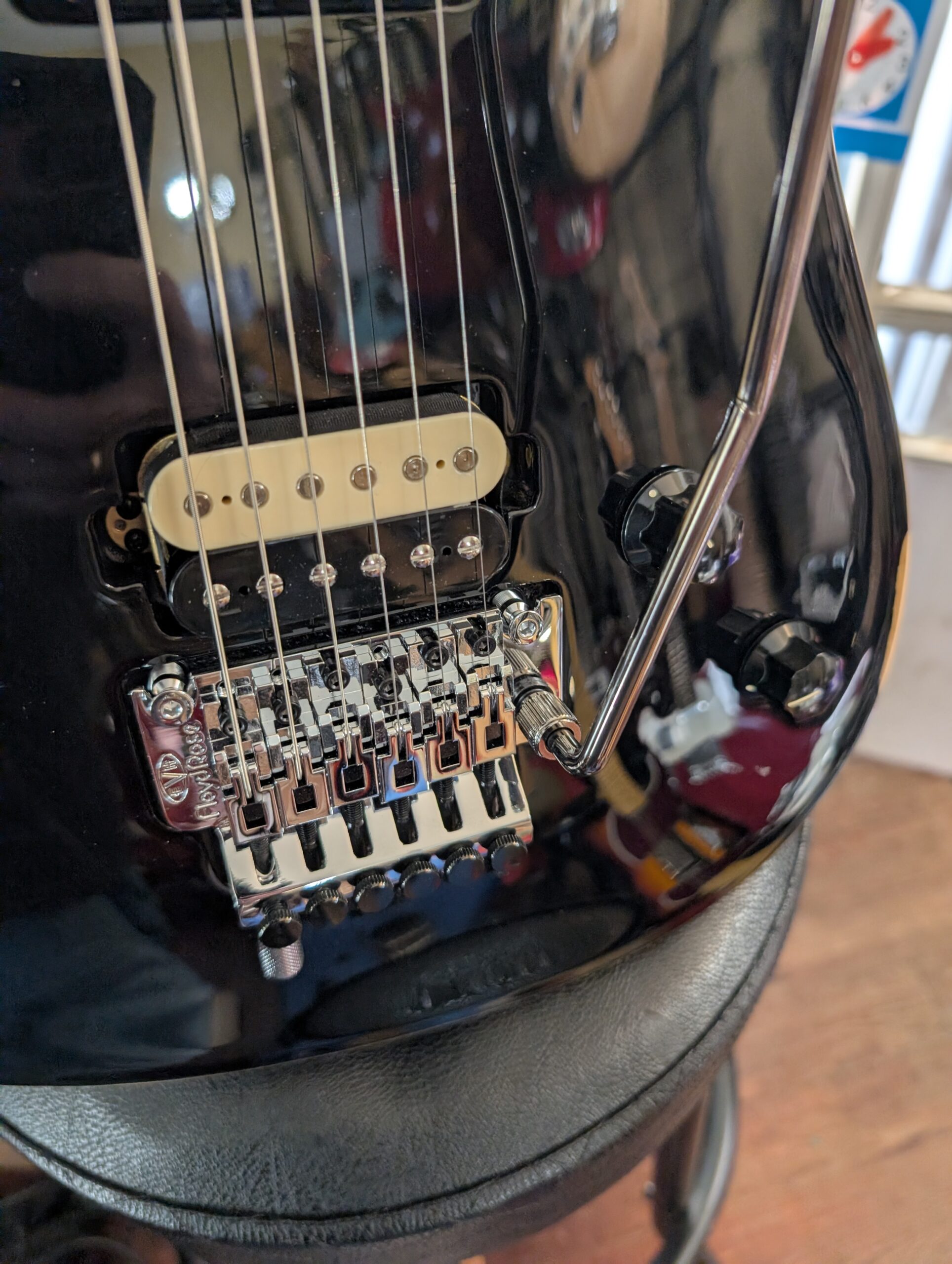 EVH Wolfgang Special Electric Guitar Black Gloss - Blemished - Image 4
