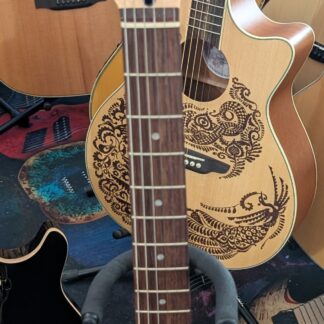 Squier Paranormal Custom Nashville Stratocaster Electric Guitar - Aztec Gold